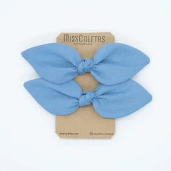 Pack de 2 minicoleteros lazo azul