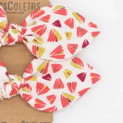 Pack de 2 minicoleteros lazo estampado