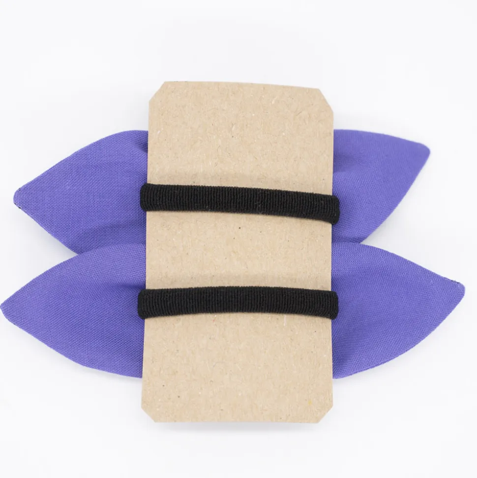 Pack de 2 minicoleteros lazo morado