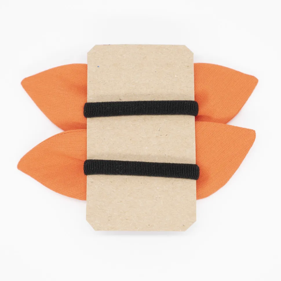 Pack de 2 minicoleteros lazo naranja