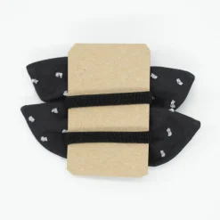 Pack de 2 minicoleteros negro plumeti