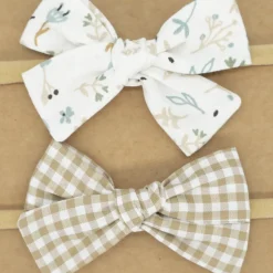 Pack diademas bebé Alice flores Cotton