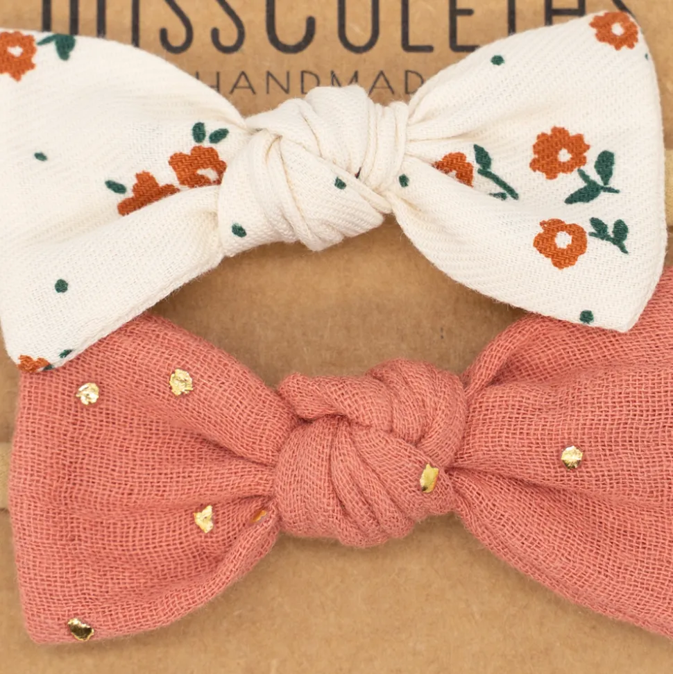 Pack diademas bebé flores vintage