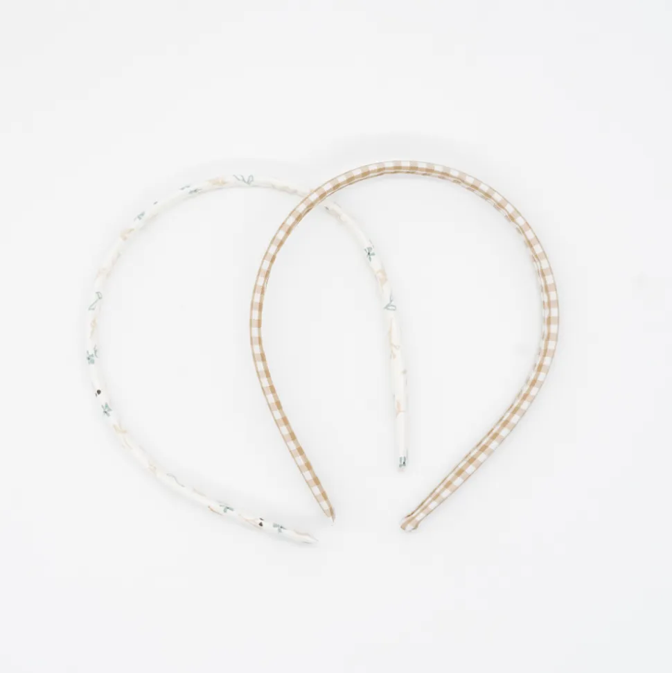 Pack diademas flores cotton