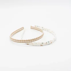 Pack diademas flores cotton