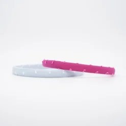 Pack diademas plumeti fucsia