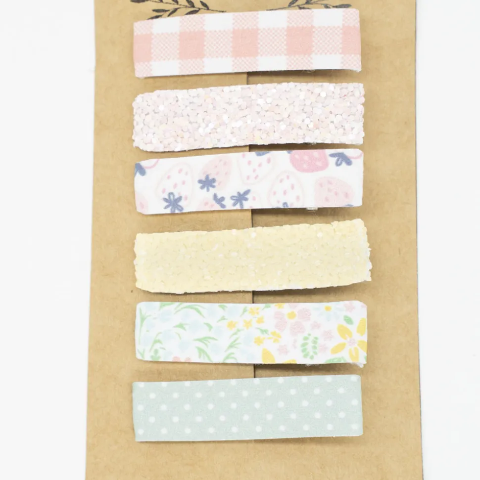 Pack 6 pinzas combinadas fresas