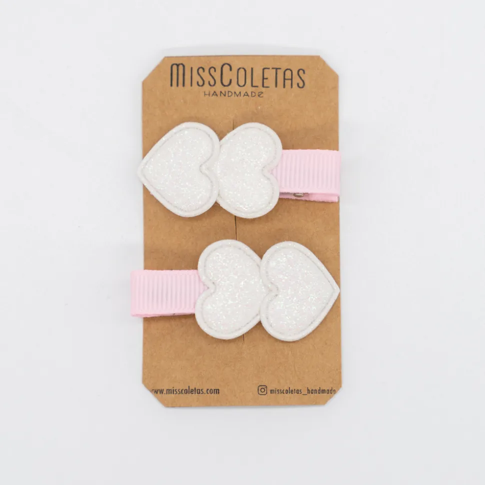 Pack pinzas corazones