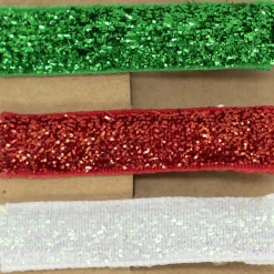Pack 3 pinzas glitter