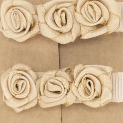 Pack pinzas rosas beige