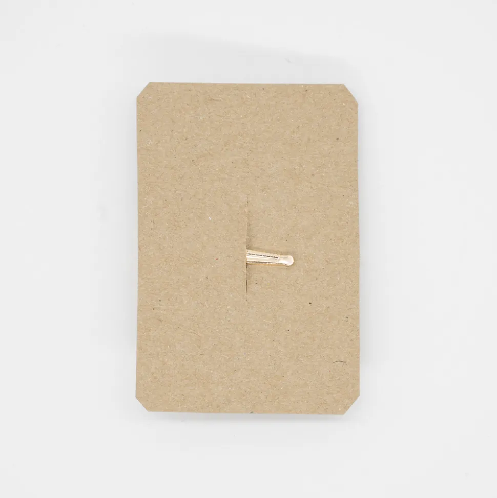 Pinza flor blanca tul combinada
