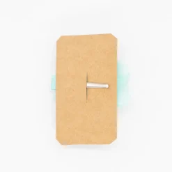 Pinza flor tul verde mint