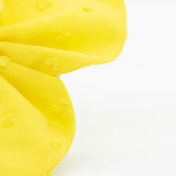 Pinza mariposa amarillo canario plumeti