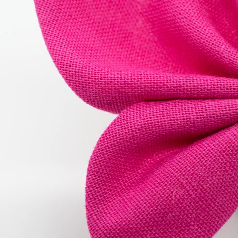 Pinza mariposa fucsia lisa