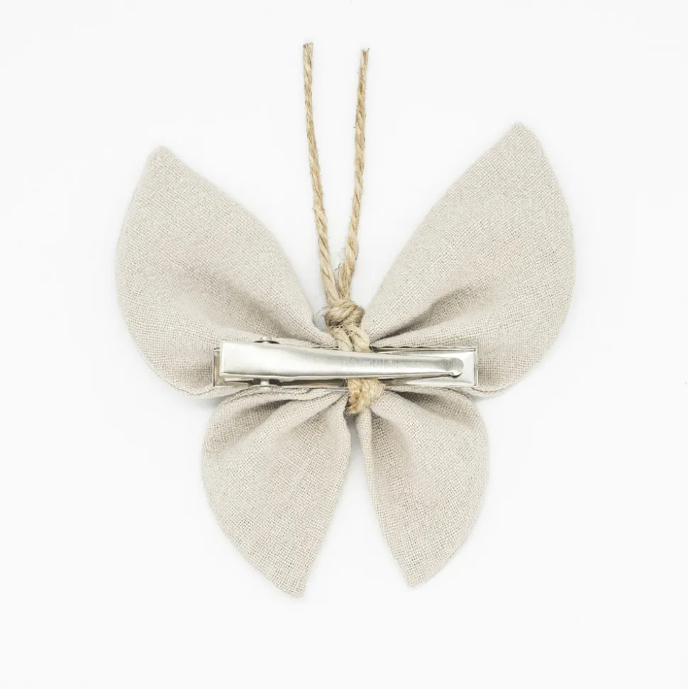 Pinza mariposa piedra rústico