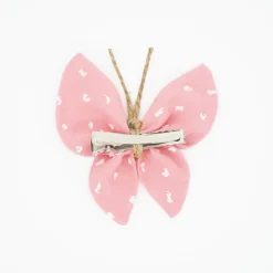 Pinza mariposa rosa plumeti