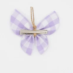 Pinza mariposa vichy malva