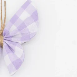 Pinza mariposa vichy malva